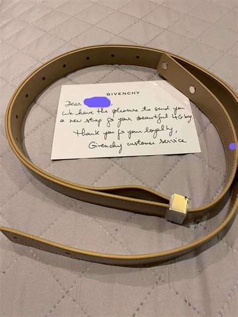 Givenchy sent me a new strap! : r/handbags 